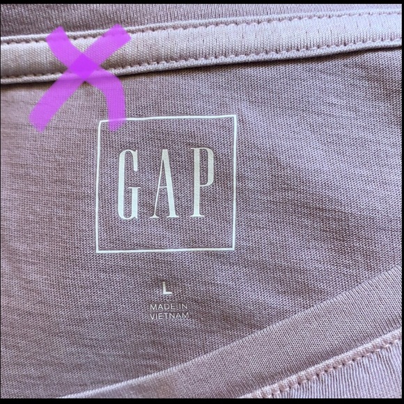 NWT Gap Peplum Tee, L - Picture 2 of 6
